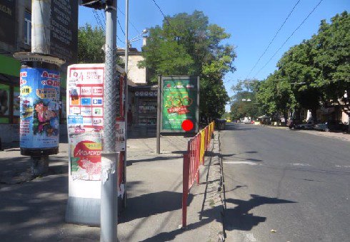 Сітілайт №203319 в місті Одеса (Одеська область), розміщення зовнішнішньої реклами, IDMedia-оренда найнижчі ціни!