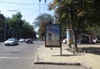 `Ситилайт №203321 в городе Одесса (Одесская область), размещение наружной рекламы, IDMedia-аренда по самым низким ценам!`