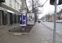 `Ситилайт №203323 в городе Одесса (Одесская область), размещение наружной рекламы, IDMedia-аренда по самым низким ценам!`