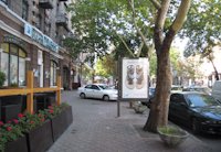 `Ситилайт №203343 в городе Одесса (Одесская область), размещение наружной рекламы, IDMedia-аренда по самым низким ценам!`