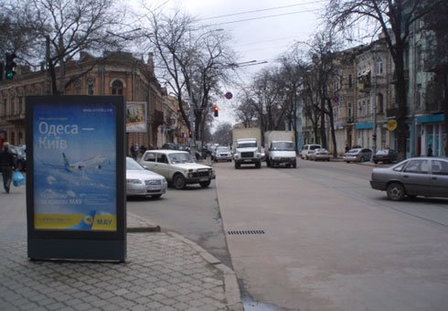Сітілайт №203437 в місті Одеса (Одеська область), розміщення зовнішнішньої реклами, IDMedia-оренда найнижчі ціни!