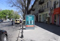`Ситилайт №203442 в городе Одесса (Одесская область), размещение наружной рекламы, IDMedia-аренда по самым низким ценам!`