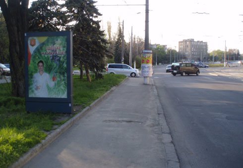 Сітілайт №203447 в місті Одеса (Одеська область), розміщення зовнішнішньої реклами, IDMedia-оренда найнижчі ціни!