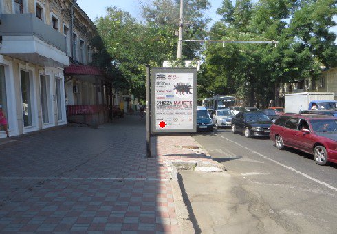 Сітілайт №203487 в місті Одеса (Одеська область), розміщення зовнішнішньої реклами, IDMedia-оренда найнижчі ціни!
