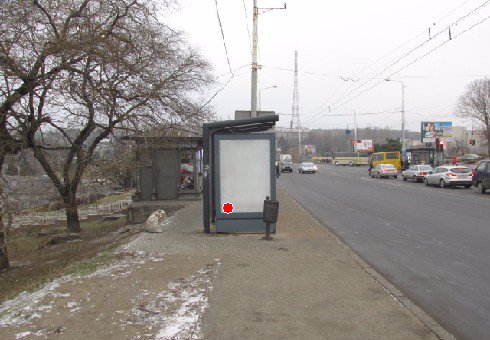 Зупинка №203543 в місті Одеса (Одеська область), розміщення зовнішнішньої реклами, IDMedia-оренда найнижчі ціни!