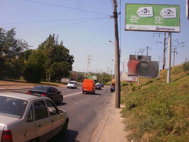 `Билборд №204233 в городе Одесса (Одесская область), размещение наружной рекламы, IDMedia-аренда по самым низким ценам!`