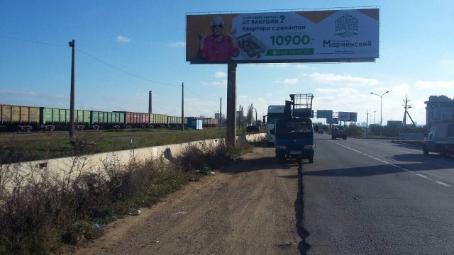 Білборд №204587 в місті Чорноморськ (Одеська область), розміщення зовнішнішньої реклами, IDMedia-оренда найнижчі ціни!