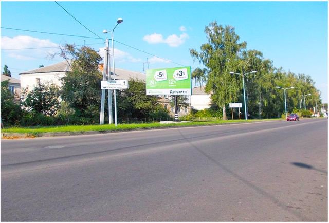 `Билборд №205043 в городе Сумы (Сумская область), размещение наружной рекламы, IDMedia-аренда по самым низким ценам!`
