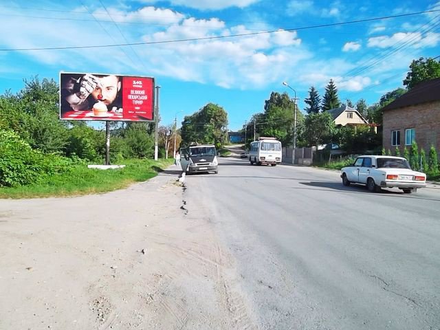 `Билборд №205658 в городе Кременец (Тернопольская область), размещение наружной рекламы, IDMedia-аренда по самым низким ценам!`