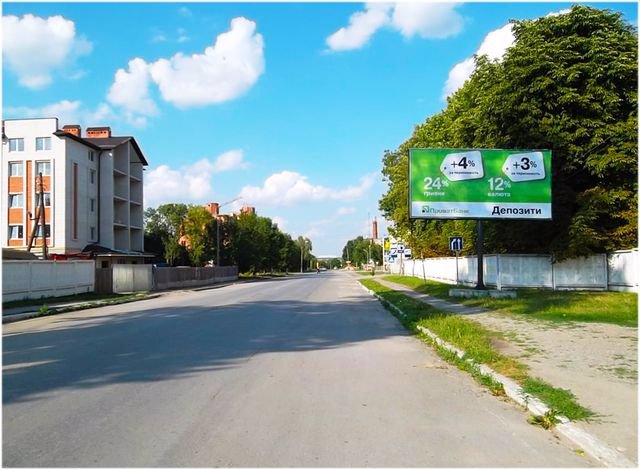 Білборд №205663 в місті Чортків (Тернопільська область), розміщення зовнішнішньої реклами, IDMedia-оренда найнижчі ціни!
