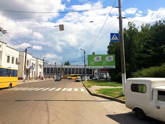 `Билборд №205682 в городе Житомир (Житомирская область), размещение наружной рекламы, IDMedia-аренда по самым низким ценам!`
