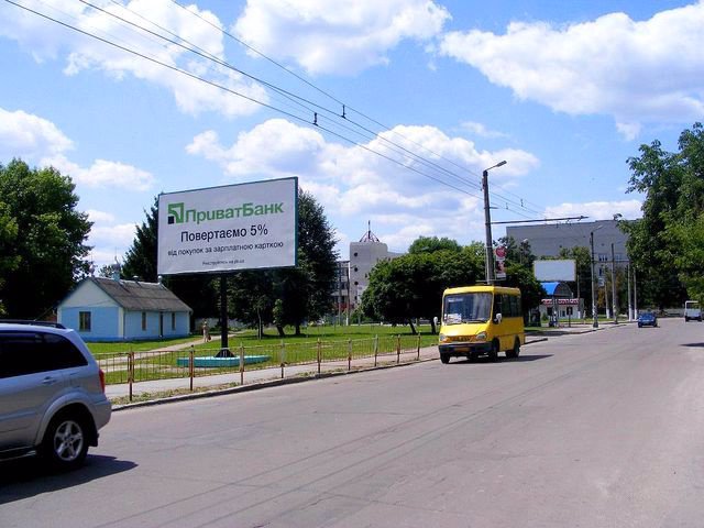 `Билборд №205704 в городе Житомир (Житомирская область), размещение наружной рекламы, IDMedia-аренда по самым низким ценам!`