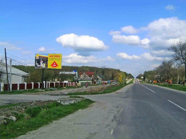 Білборд №205711 в місті Коростишів (Житомирська область), розміщення зовнішнішньої реклами, IDMedia-оренда найнижчі ціни!