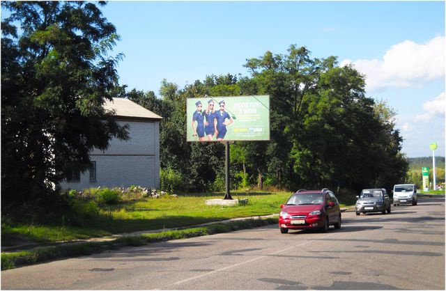 Білборд №205972 в місті Сміла (Черкаська область), розміщення зовнішнішньої реклами, IDMedia-оренда найнижчі ціни!