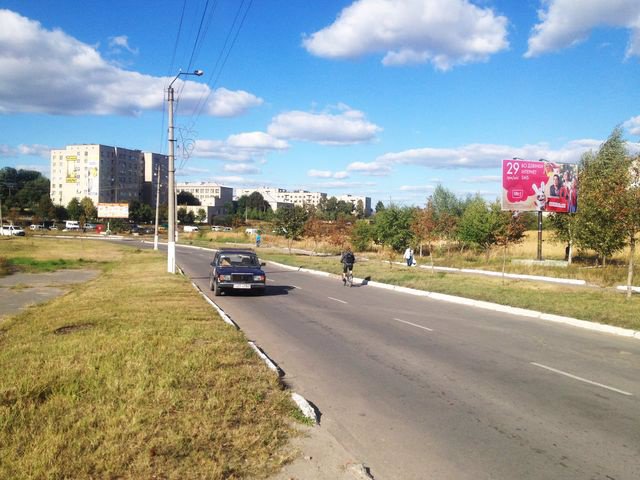 Білборд №206046 в місті Нововолинськ (Волинська область), розміщення зовнішнішньої реклами, IDMedia-оренда найнижчі ціни!