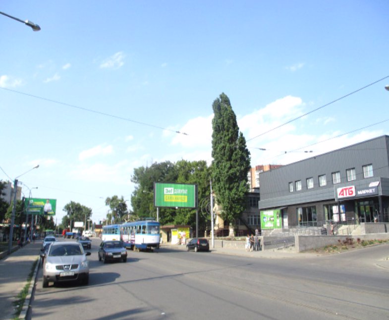`Билборд №206318 в городе Харьков (Харьковская область), размещение наружной рекламы, IDMedia-аренда по самым низким ценам!`