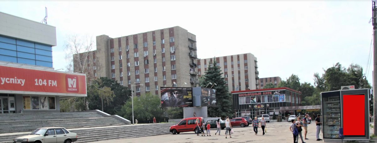 `Ситилайт №210921 в городе Харьков (Харьковская область), размещение наружной рекламы, IDMedia-аренда по самым низким ценам!`