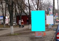 Сітілайт №211513 в місті Ізюм (Харківська область), розміщення зовнішнішньої реклами, IDMedia-оренда найнижчі ціни!