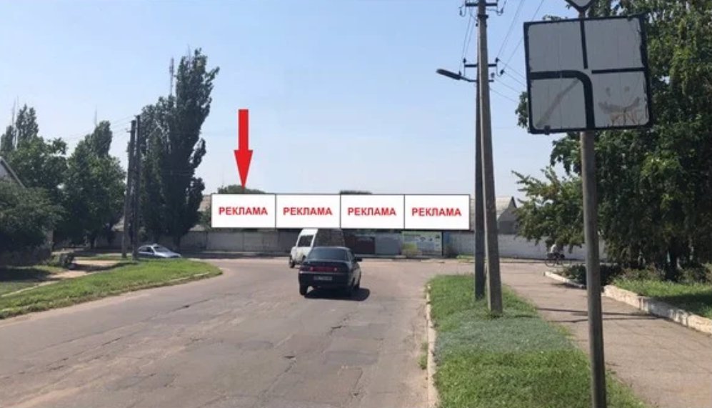 `Билборд №211563 в городе Вознесенск (Николаевская область), размещение наружной рекламы, IDMedia-аренда по самым низким ценам!`