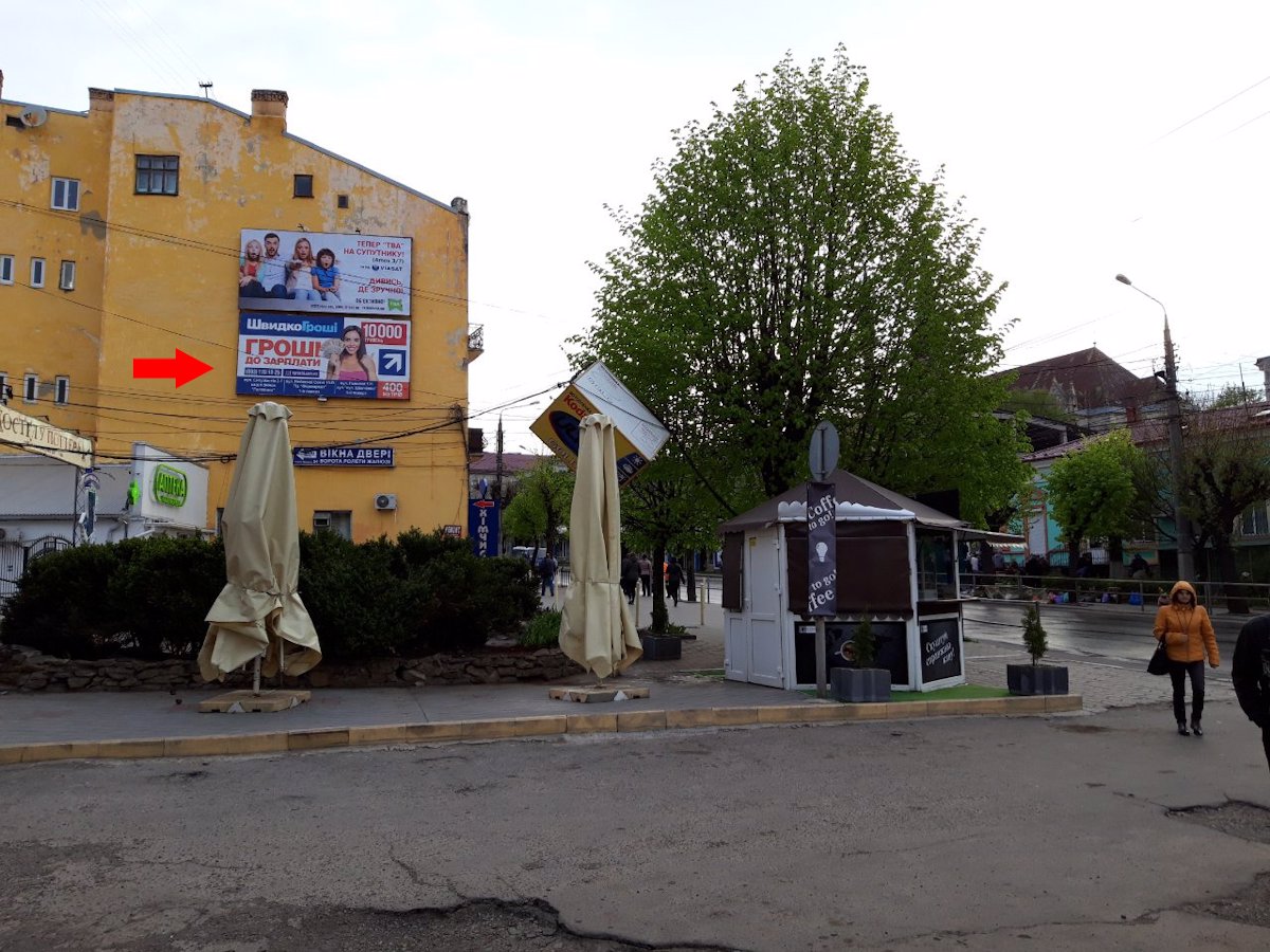 Білборд №212400 в місті Чернівці (Чернівецька область), розміщення зовнішнішньої реклами, IDMedia-оренда найнижчі ціни!