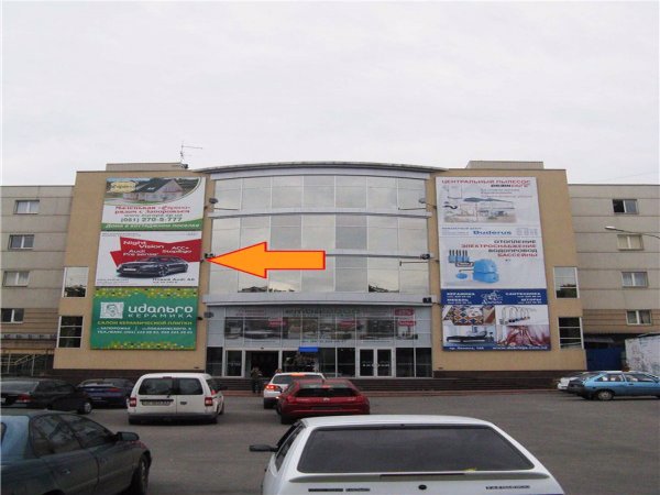 `Брандмауэр №212770 в городе Запорожье (Запорожская область), размещение наружной рекламы, IDMedia-аренда по самым низким ценам!`