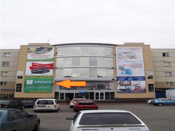 Брандмауер №212796 в місті Запоріжжя (Запорізька область), розміщення зовнішнішньої реклами, IDMedia-оренда найнижчі ціни!