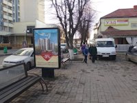 Ситилайт №213201 в городе Каменец-Подольский (Хмельницкая область), размещение наружной рекламы, IDMedia-аренда по самым низким ценам!