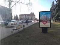 Ситилайт №213208 в городе Каменец-Подольский (Хмельницкая область), размещение наружной рекламы, IDMedia-аренда по самым низким ценам!