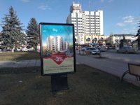 Ситилайт №213209 в городе Каменец-Подольский (Хмельницкая область), размещение наружной рекламы, IDMedia-аренда по самым низким ценам!