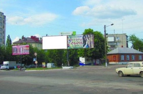 Білборд №213420 в місті Шостка (Сумська область), розміщення зовнішнішньої реклами, IDMedia-оренда найнижчі ціни!