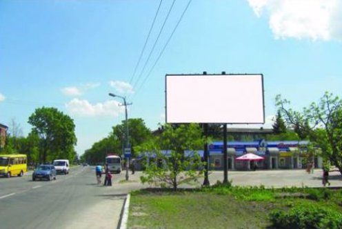 `Билборд №213424 в городе Шостка (Сумская область), размещение наружной рекламы, IDMedia-аренда по самым низким ценам!`