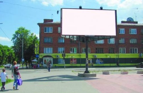 Білборд №213433 в місті Шостка (Сумська область), розміщення зовнішнішньої реклами, IDMedia-оренда найнижчі ціни!