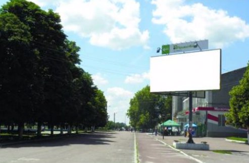 Білборд №213436 в місті Шостка (Сумська область), розміщення зовнішнішньої реклами, IDMedia-оренда найнижчі ціни!