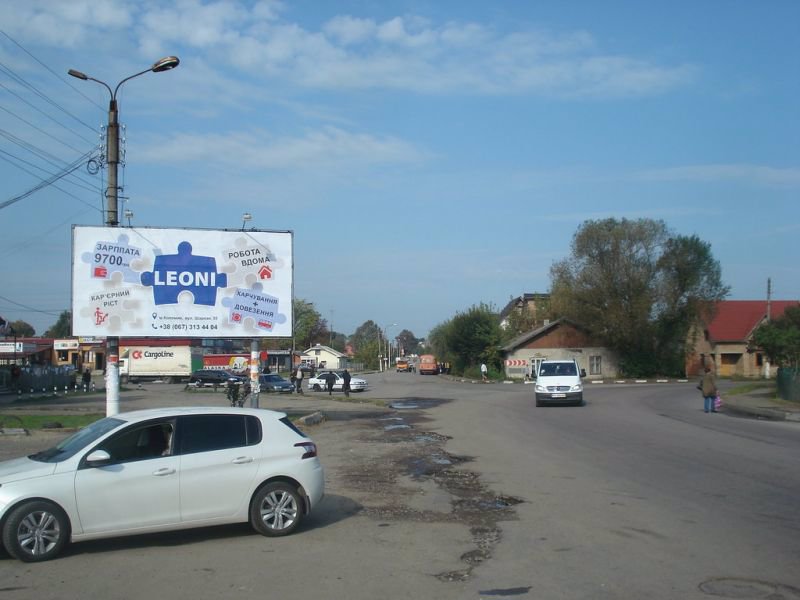 Білборд №214028 в місті Отинія (Івано-Франківська область), розміщення зовнішнішньої реклами, IDMedia-оренда найнижчі ціни!