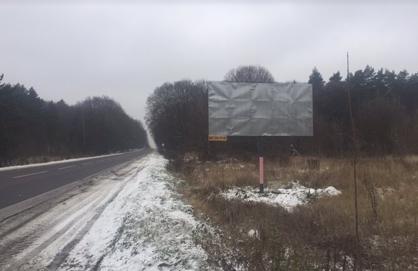 Білборд №214129 в місті Львівська область траса (Львівська область), розміщення зовнішнішньої реклами, IDMedia-оренда найнижчі ціни!
