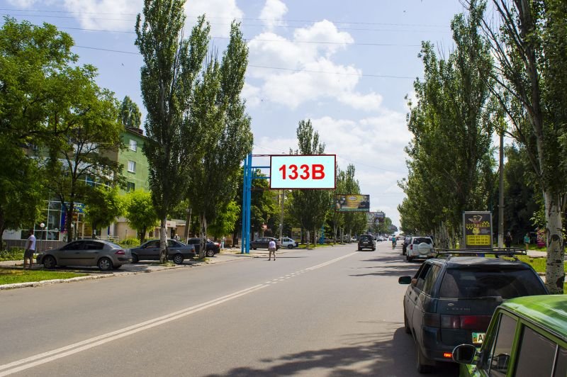 Білборд №214535 в місті Краматорськ (Донецька область), розміщення зовнішнішньої реклами, IDMedia-оренда найнижчі ціни!