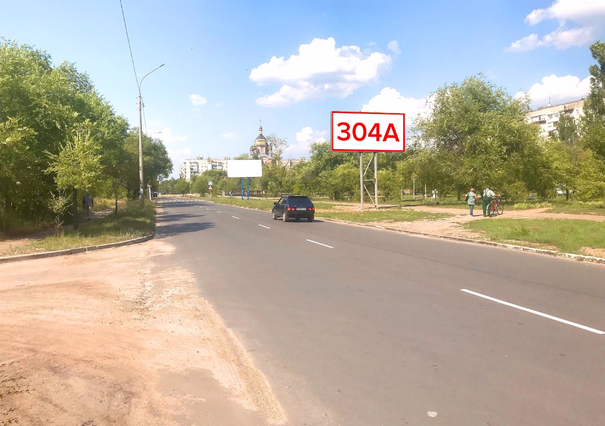 Білборд №214546 в місті Сєвєродонецьк (Луганська область), розміщення зовнішнішньої реклами, IDMedia-оренда найнижчі ціни!