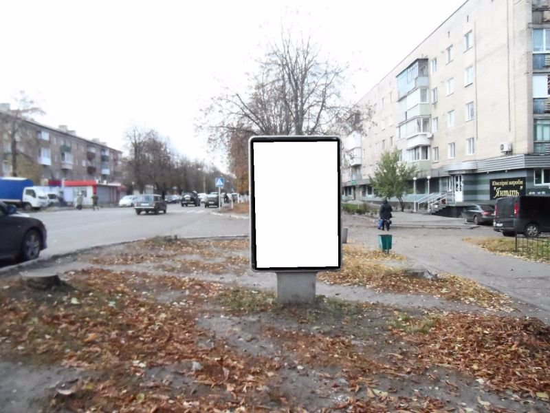 Ситилайт формат 1,2х1,8 №214646 в городе Фастов (Киевская область) `Ситилайт №214646 в городе Фастов (Киевская область), размещение наружной рекламы, IDMedia-аренда по самым низким ценам!`