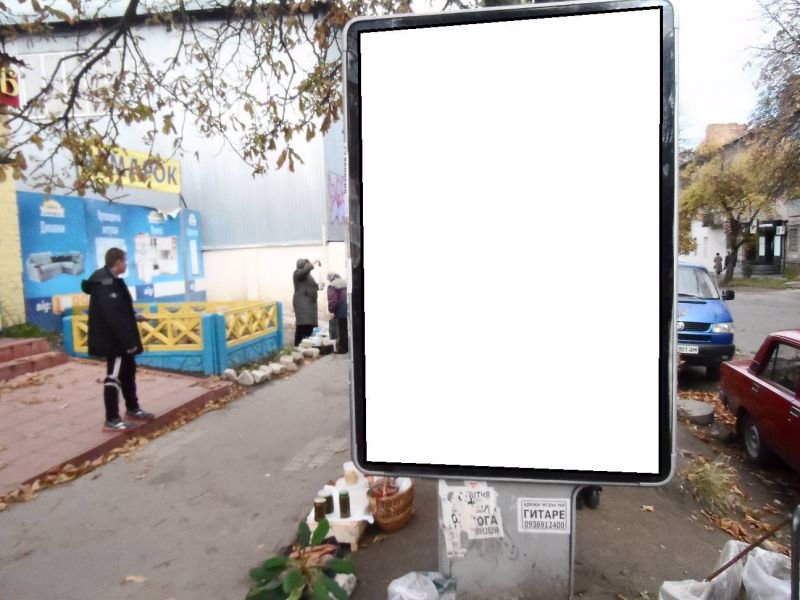 `Ситилайт №214657 в городе Фастов (Киевская область), размещение наружной рекламы, IDMedia-аренда по самым низким ценам!`