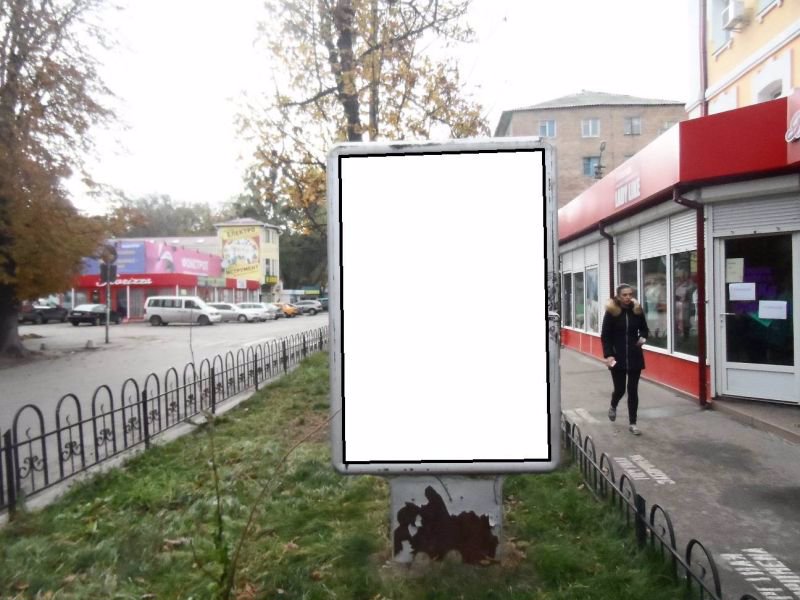 Ситилайт формат 1,2х1,8 №214658 в городе Фастов (Киевская область) `Ситилайт №214658 в городе Фастов (Киевская область), размещение наружной рекламы, IDMedia-аренда по самым низким ценам!`