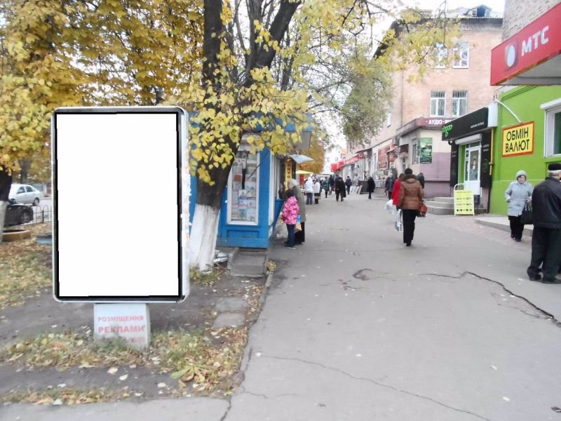 Ситилайт формат 1,2х1,8 №214698 в городе Фастов (Киевская область) `Ситилайт №214698 в городе Фастов (Киевская область), размещение наружной рекламы, IDMedia-аренда по самым низким ценам!`