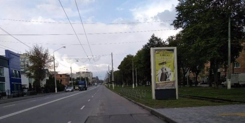 Сітілайт №214861 в місті Вінниця (Вінницька область), розміщення зовнішнішньої реклами, IDMedia-оренда найнижчі ціни!