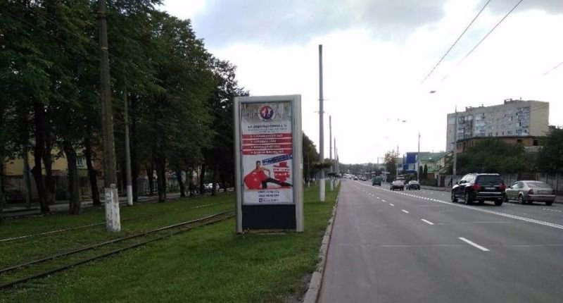 Сітілайт №214876 в місті Вінниця (Вінницька область), розміщення зовнішнішньої реклами, IDMedia-оренда найнижчі ціни!