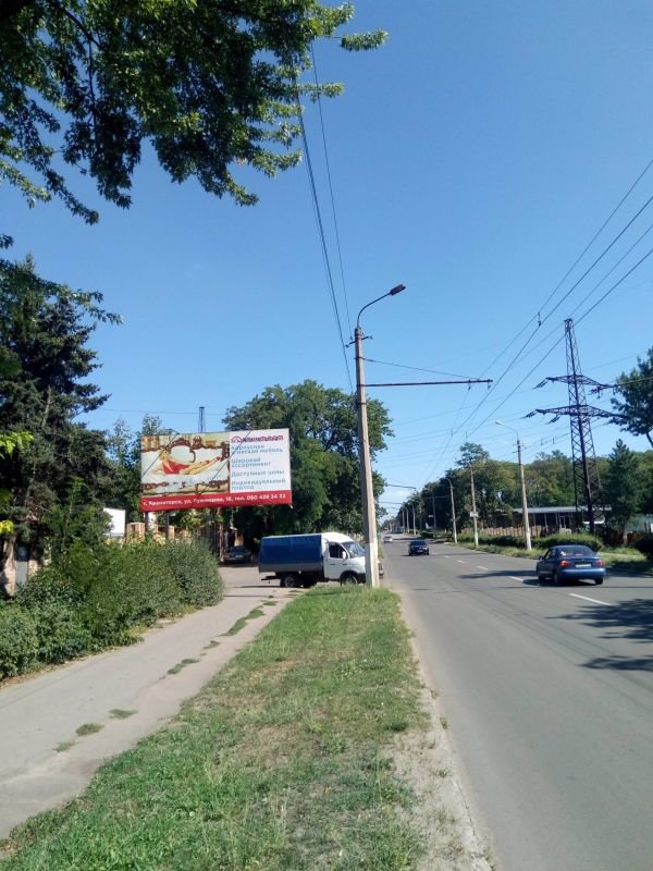 `Билборд №215055 в городе Краматорск (Донецкая область), размещение наружной рекламы, IDMedia-аренда по самым низким ценам!`