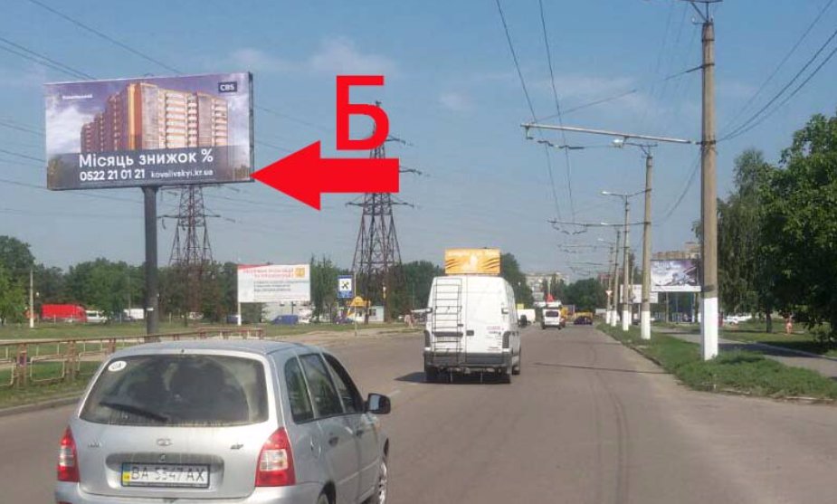 Білборд №216482 в місті Кропивницький (Кіровоградська область), розміщення зовнішнішньої реклами, IDMedia-оренда найнижчі ціни!