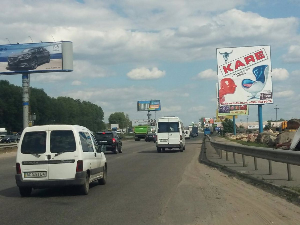 Білборд №217554 в місті Київ (Київська область), розміщення зовнішнішньої реклами, IDMedia-оренда найнижчі ціни!