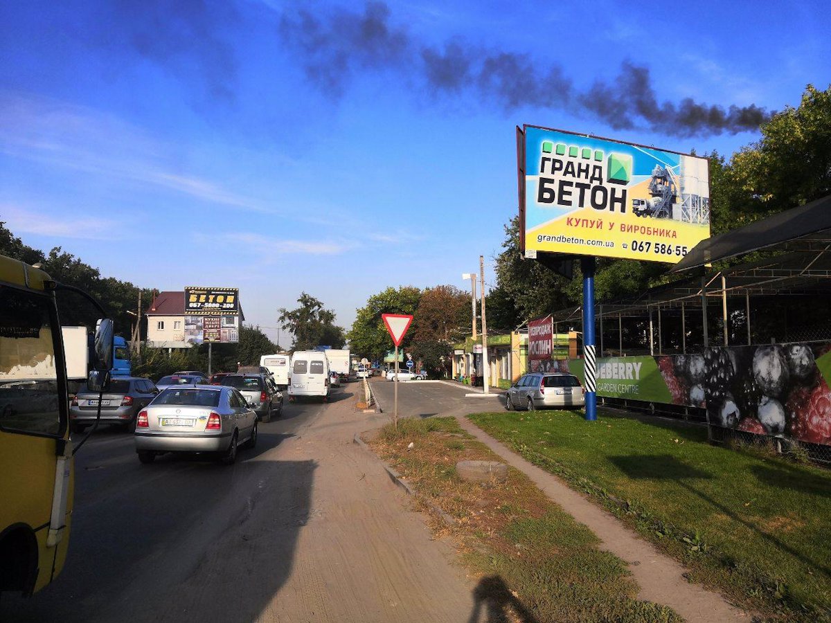 `Билборд №217592 в городе Вишневое (Киевская область), размещение наружной рекламы, IDMedia-аренда по самым низким ценам!`