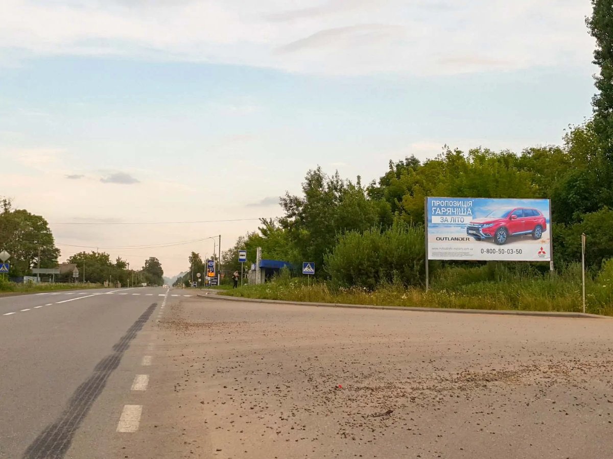 Білборд №218073 в місті Тарашани (Чернівецька область), розміщення зовнішнішньої реклами, IDMedia-оренда найнижчі ціни!