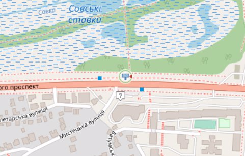 IDMedia Наружная реклама в городе Киев (Киевская область), Экран в городе Киев №218341 схема