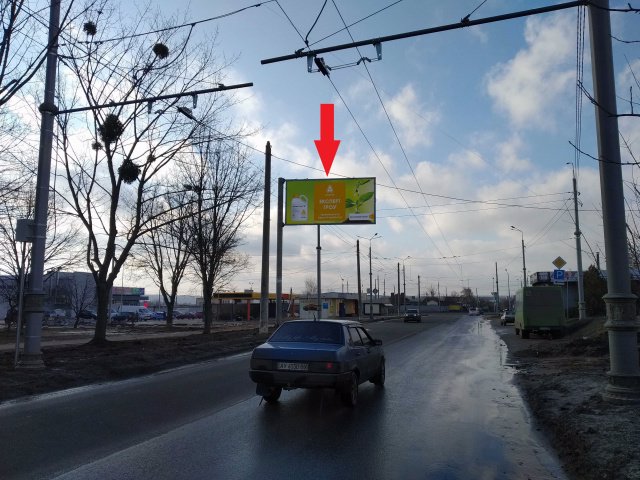 `Билборд №218569 в городе Харьков (Харьковская область), размещение наружной рекламы, IDMedia-аренда по самым низким ценам!`